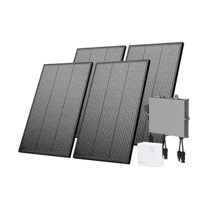 جهاز EZVIZ 400W Solar Starter Kit للمنزل الذكي