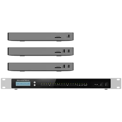 سنترال Grandstream UCM6300 Audio Series بتقنية IP PBX