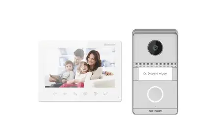 طقم إنتركم Hikvision فيديو – DS-KIS101-P/Surface