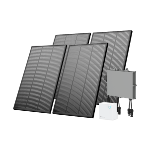 جهاز EZVIZ 400W Solar Starter Kit للمنزل الذكي