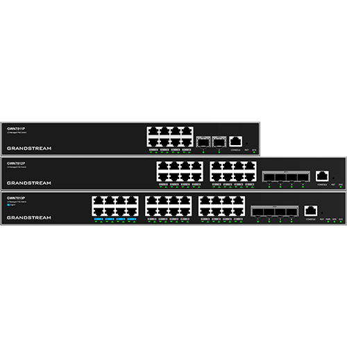 سويتش شبكات Grandstream GWN7811(P) - GWN7812P - GWN7813P