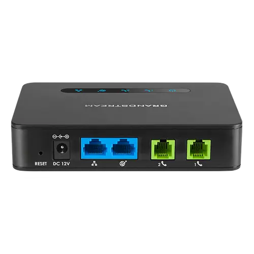 بوابة Grandstream HT812 بمنفذي FXS
