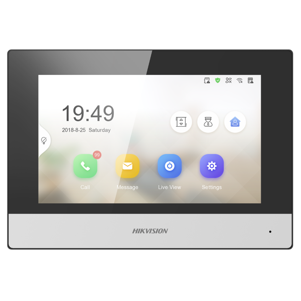 شاشة إنتركم Hikvision داخلية – DS-KH6320-WTE1