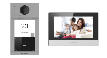 طقم إنتركم Hikvision فيديو – DS-KIS604-P